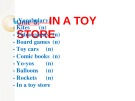 Bài giảng Super Kids 2 - Unit  5: In a toy store