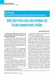 Góp ý Dự thảo Luật sửa đổi, bổ sung một số điều của Bộ luật Tố tụng dân sự: Việc rút yêu cầu của đương sự ở giai đoạn phúc thẩm