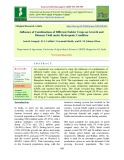 Influence of combinations of different fodder crops on growth and biomass yield under hydroponic condition