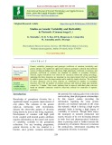 Studies on genetic variability and heritability in turmeric (Curuma longa L.)