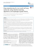 Drug repositioning for non-small cell lung cancer by using machine learning algorithms and topological graph theory