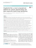 DrugGenEx-Net: A novel computational platform for systems pharmacology and gene expression-based drug repurposing