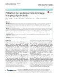PERGOLA: Fast and deterministic linkage mapping of polyploids