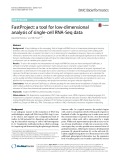 FastProject: A tool for low-dimensional analysis of single-cell RNA-Seq data
