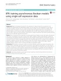 BTR: Training asynchronous Boolean models using single-cell expression data