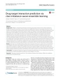 Drug-target interaction prediction via class imbalance-aware ensemble learning