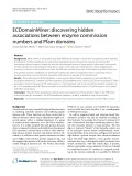 ECDomainMiner: Discovering hidden associations between enzyme commission numbers and Pfam domains