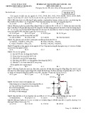 Đề khảo sát chất lượng đầu năm môn Hóa học lớp 12 năm học 2015-2016 – Trường THPT Thuận Thành số 1 (Mã đề 132)