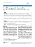 A multi-view genomic data simulator