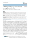 CATCHing putative causative variants in consanguineous families