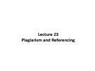 Lecture Professional Practices in IT: Lecture 23