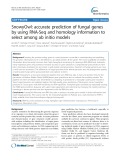 SnowyOwl: Accurate prediction of fungal genes by using RNA-Seq and homology information to select among ab initio models