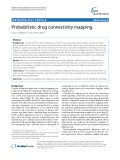 Probabilistic drug connectivity mapping