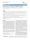 Data-intensive analysis of HIV mutations