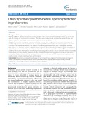 Transcriptome dynamics-based operon prediction in prokaryotes