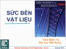 Bài giảng Sức bền vật liệu 1: Chương 4 - PGS. TS. Trần Minh Tú