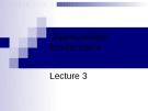 Lecture Business management information system - Lecture 3: Organizational environment