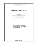 Bài giảng học phần Lý luận và phương pháp giáo dục thể chất cho trẻ mầm non