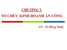 Bài giảng Quản trị Kinh doanh khách sạn: Chương 5 – Tô Đồng Thiệt