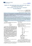 Nghiên cứu tổng hợp một số dẫn chất imin chứa nhân 6-fluorobenzo[d]thiazol