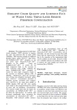 Exellent color quality and luminous flux of wleds using triple-layer remote phosphor configuration