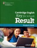 Student’s book - Key for schools result