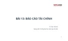 Bài giảng Kế toán chi phí sản xuất: Bài 13 - TS Trần Thế Nữ