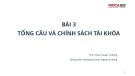 Bài giảng Kinh tế vĩ mô: Bài 3 - ThS. Phạm Xuân Trường