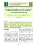 Effect of different levels of NPK and zinc on physico-chemical properties of soil, growth and yield of pea [Pisum sativum L.] Var. Bliss-101