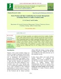 Farm women and their contribution in livestock management in Kadapa district of Andhra Pradesh, India