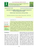 Agronomic executability of barley under a combined approach of nutrient management in Punjab