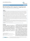 Benchmarking short sequence mapping tools