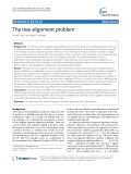 The tree alignment problem