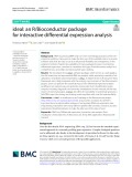 Ideal: An R/Bioconductor package for interactive diferential expression analysis