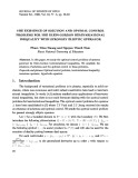The existence of solution and optimal control problems for the Klein-Gordon hemivariational inequality with strongly elliptic operator