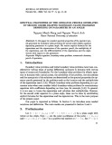 Spectral properties of the operator pencils generated by second order elliptic boundary-value problems depending on parameter in an angle