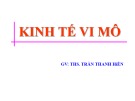 Bài giảng Kinh tế vi mô: Chương 1 - ThS. Trần Thanh Hiền