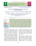 Assessment of wild Brinjal (Solanum gilo) genotypes of north-eastern region