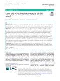 Does the IOFix implant improve union rates?