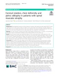 Cervical rotation, chest deformity and pelvic obliquity in patients with spinal muscular atrophy