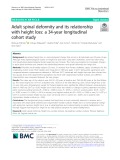 Adult spinal deformity and its relationship with height loss: A 34-year longitudinal cohort study