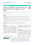 Scoliosis in Goldenhar syndrome with curve reversal during brace treatment: A case report