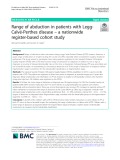 Range of abduction in patients with LeggCalvé-Perthes disease – a nationwide register-based cohort study