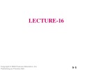 Lecture fundamentals of marketing - Lecture 16: Pricing: Understanding and capturing customer Value