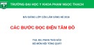 Bài giảng Điện tâm đồ: Các bước đọc điện tâm đồ - ThS. BS. Phan Thái Hảo