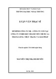 Luận văn Thạc sĩ Tài chính ngân hàng: Mô hình công ty mẹ - công ty con tại công ty TNHH một thành viên thuốc lá Thăng Long: thực trạng và giải pháp