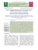 Influence of boron and molybdenum on growth, yield and quality of cauliflower (Brassica oleracea L. var. botrytis)