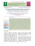 Chemical characterization of soils under floriculture crops in selected villages of pune and Satara districts of Maharashtra, India
