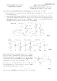 Đề thi kết thúc học kỳ I năm học 2019-2020 môn Điện và từ - ĐH Khoa học Tự nhiên