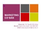 Bài giảng Marketing cơ bản: Chương 8 - ThS. Nguyễn Cẩm Giang